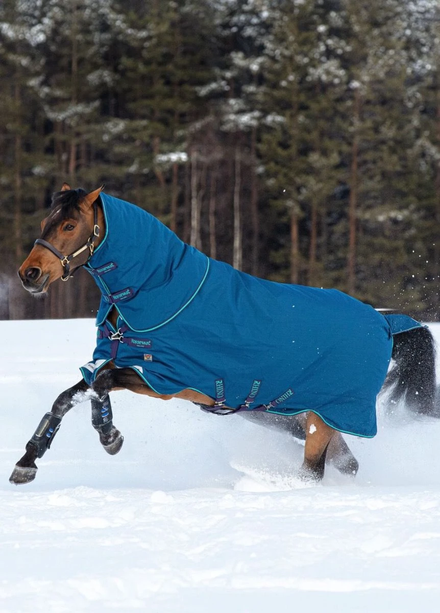 Rhino Plus Turnout 100g - Navy/Grey - Image 2