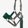 LeMieux Vogue Fleece Headcollar & Leadrope - Spruce