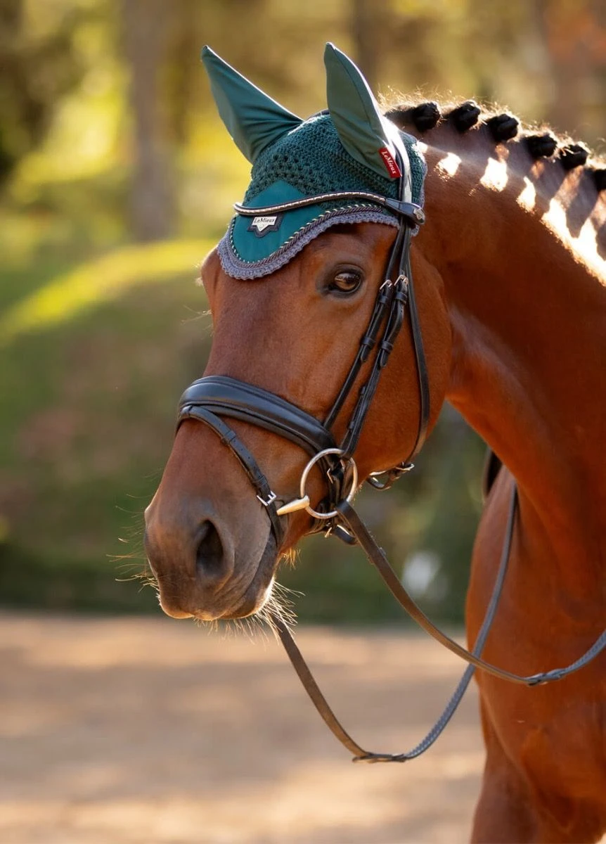 LeMieux Loire Fly Hood - Spruce - Image 2