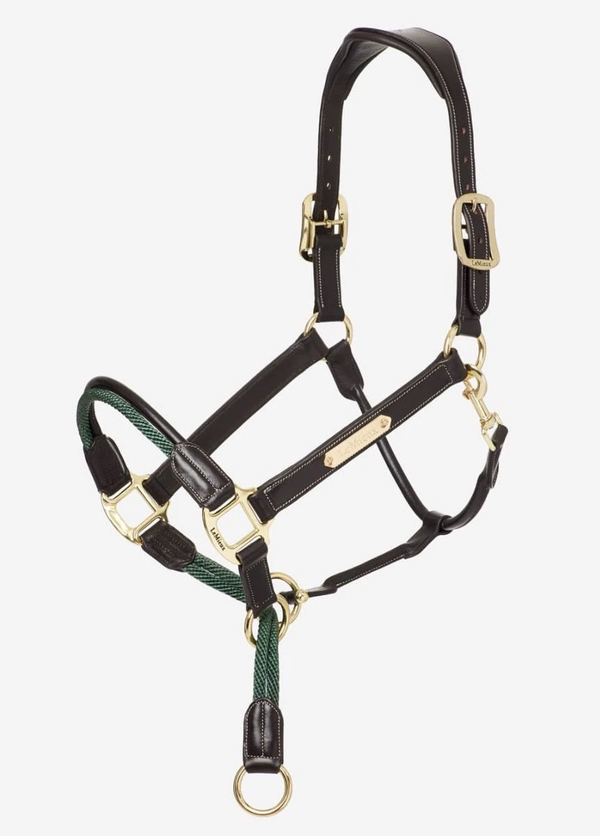 LeMieux Rope Control Headcollar - Brown