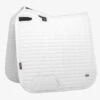 LeMieux Self-Cool Dressage Square - Arctic White