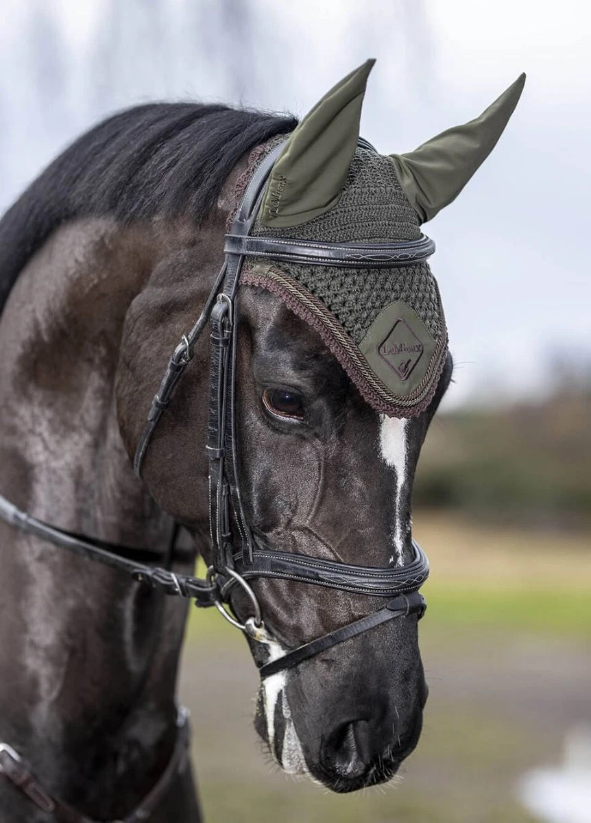 LeMieux Classic Fly Hood - Oak - Image 2