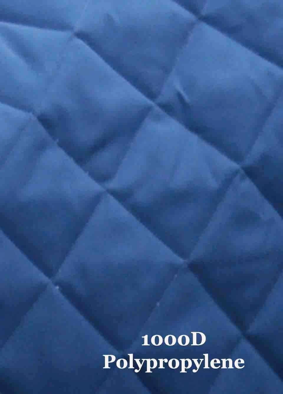 Weatherbeeta ComFiTec Diamond Quilt Detach A Neck Medium Stable Rug - Blue/Charc/White - Image 6