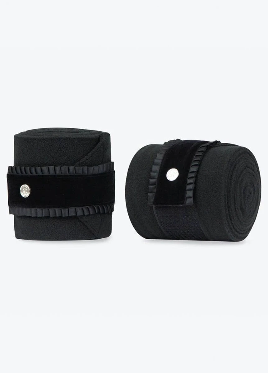 PS Of Sweden Diamond Ruffle Bandages - Black