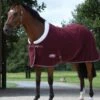 Weatherbeeta Sherpa Fleece Cooler - Maroon/White