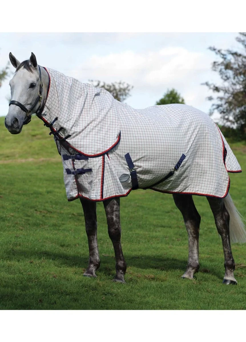 Weatherbeeta Summer Sheet Lite III Combo - White/Navy/Red